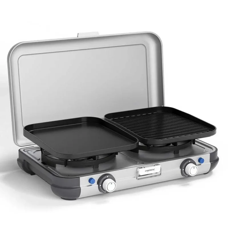 Campingaz Cuisine de camping à gaz 2 Grill & Go CV 2 feux Offre Limitée