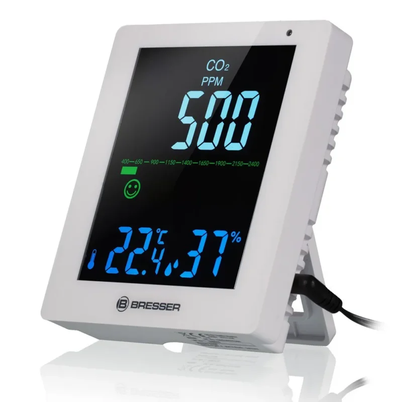 Bresser Détecteur de CO2 7004020GYE000 Expédition Rapide