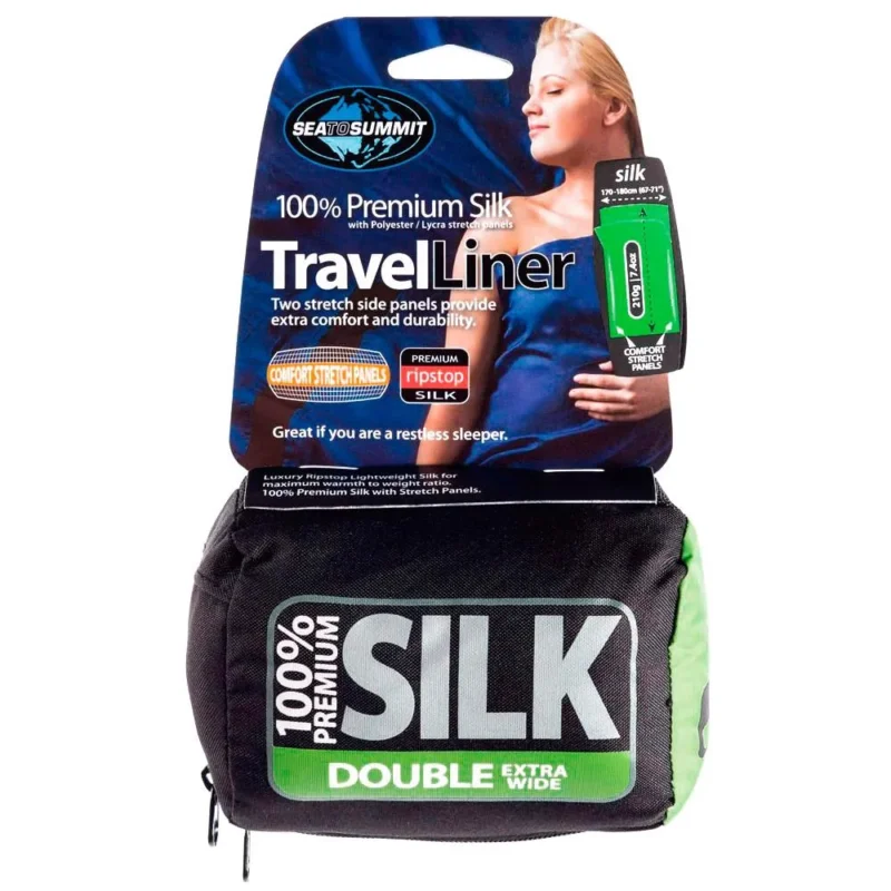 Sea To Summit Doublure Premium Silk Double Rectangular Vente Directe