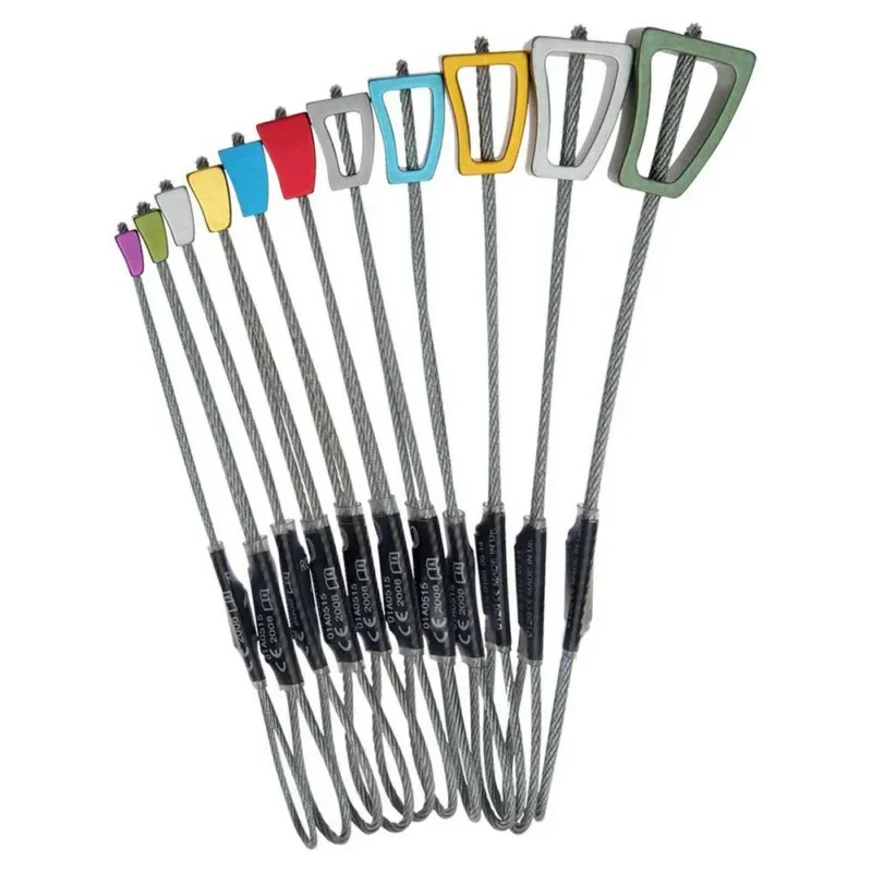 Wildcountry Ensemble de bouchons Rock On Wire Anodised 1-10 Produit De Marque