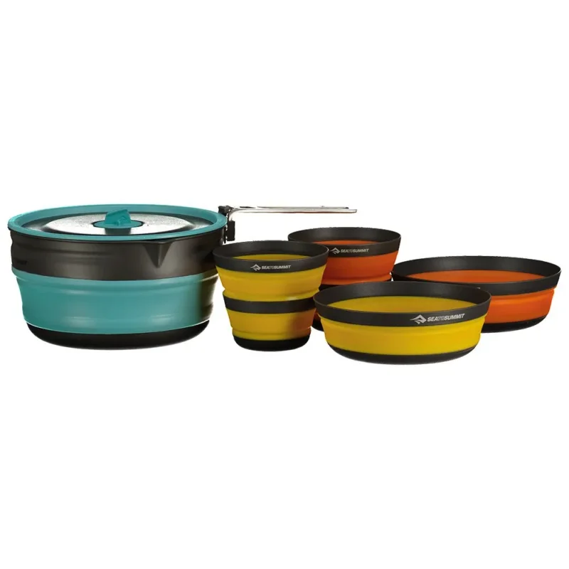 Retour Gratuit Sea To Summit Ensemble de casseroles pliantes Frontier 5 unités
