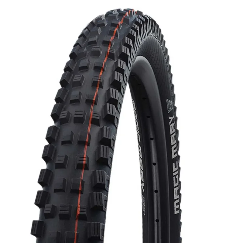 Dernier Modèle Schwalbe Pneu VTT Magic Mary EVO Super Trail Addix Soft Tubeless 27.5´´ x 2.60