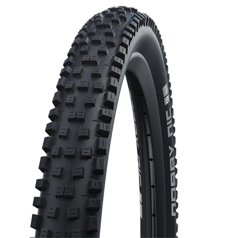 Bon Plan Schwalbe Pneu VTT Nobby Nic TwinSkin Addix Green Tubeless 27.5´´ x 2.40