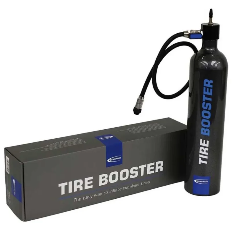 Schwalbe Pompe à pied Tire Booster Tubeless 1.15L Expédition Rapide