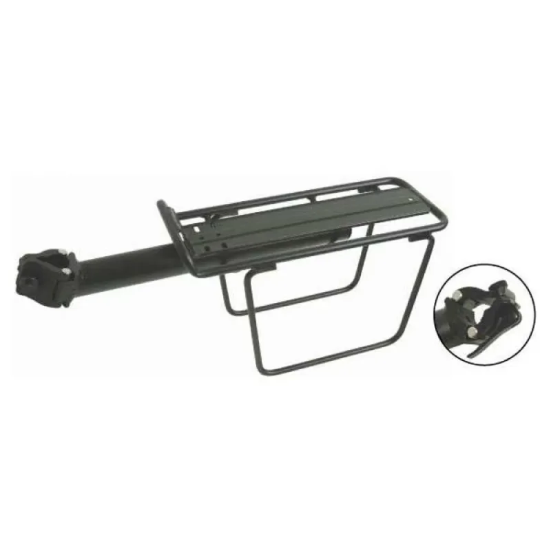 Jusqu'à Épuisement Des Stocks MASSI Porte-bagages Carrier CM-03 Aluminium Adjustable Max 31.6 mm