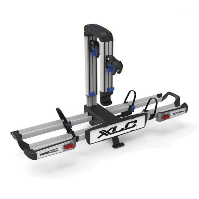 XLC Porte-vélos pour 2 vélos VC-C07 Almada Work-E Xtra LED 2 in 1 Fold Usine Directe