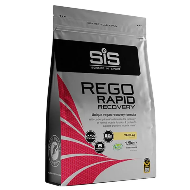 SIS Poudre de boisson de récupération Rego Rapid Vanille 1.5kg Prix Cassé