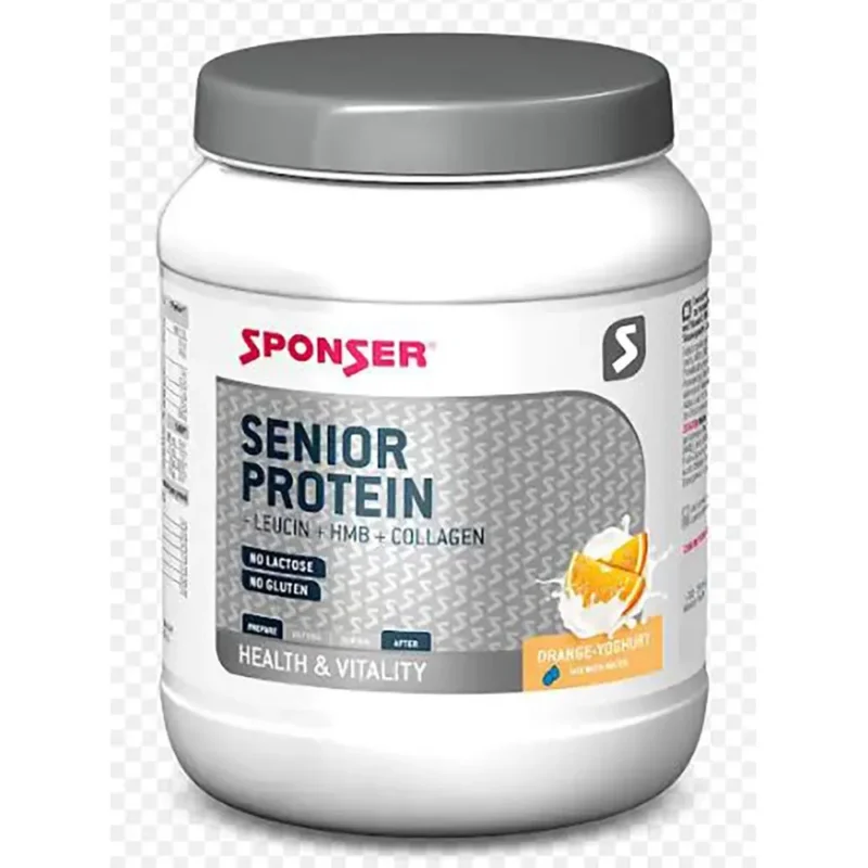 Sponser Sport Food Poudre de protéines pour boissons Senior Yaourt et orange 455g Meilleur Prix