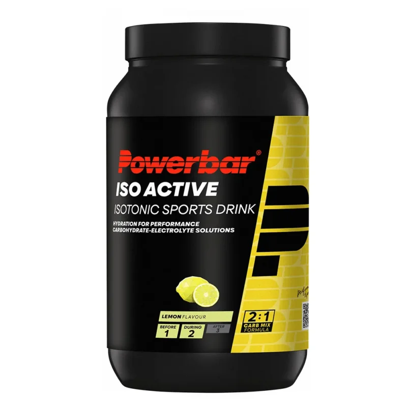 Promotion Powerbar Poudre Isoactive Citron 1.32kg