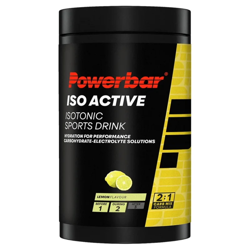 Promotion Saisonnière Powerbar Poudre IsoActive Citron 600g 6 unités
