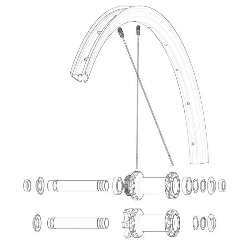 Expédition Rapide Mavic Rayons Kit 12 Crossmax Carbon SLR 29´´