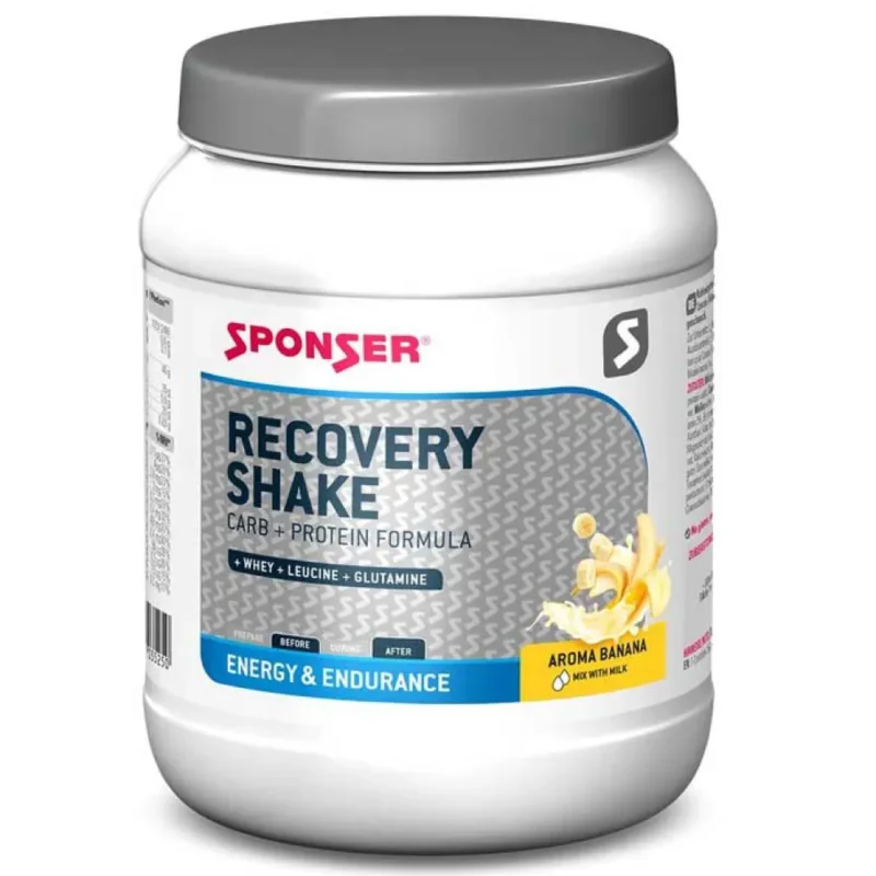 Usine Directe Sponser Sport Food Récupération Shake Banane 900g