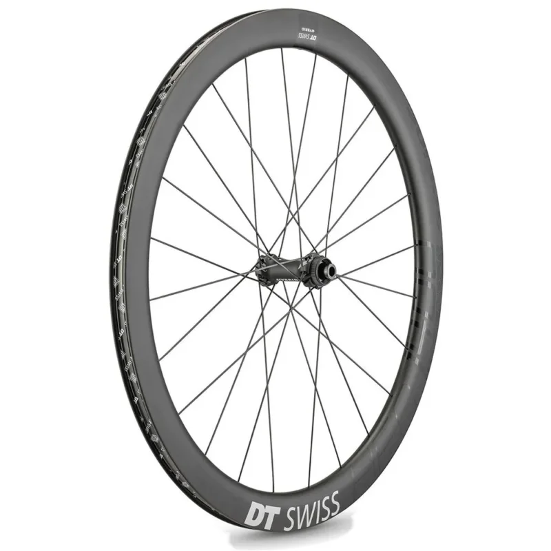 DT Swiss Roue avant de route HEC 1400 Spline 19 CL Disc Tubeless reconditionné Pas Cher