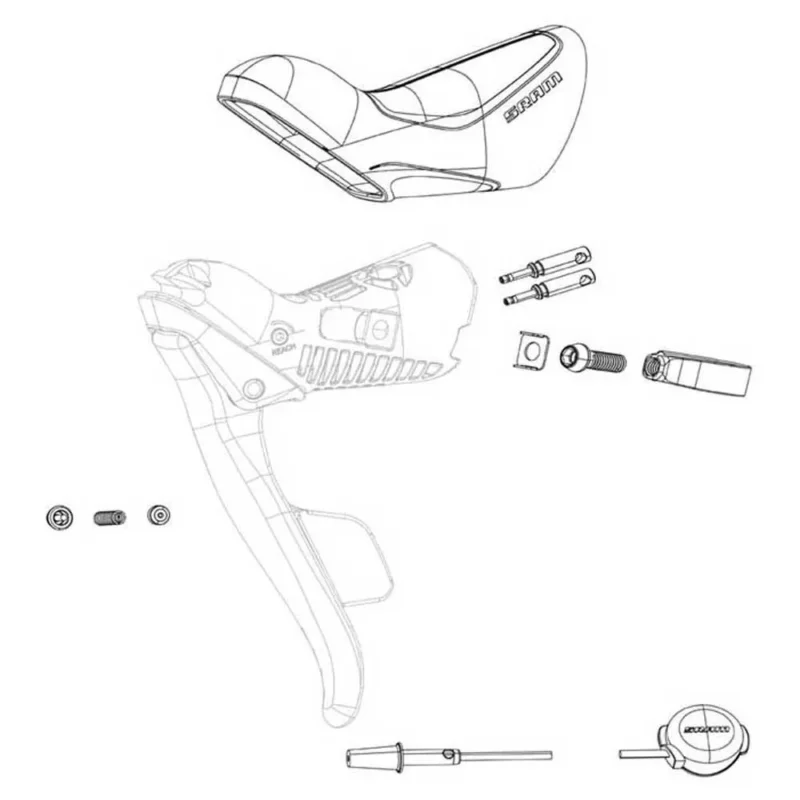 Jusqu'à Épuisement Des Stocks Sram Serre-joint Red Force/AXS E-Tap Mecchanical