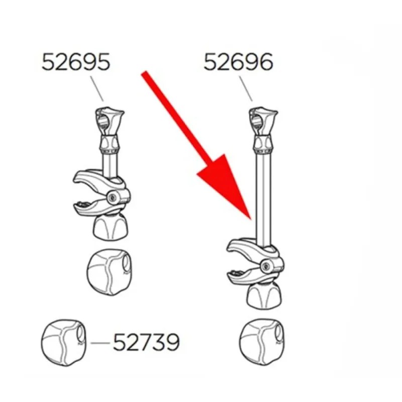 Certifié Thule Serrure Medium Bike Arm Without 917/918 Eur