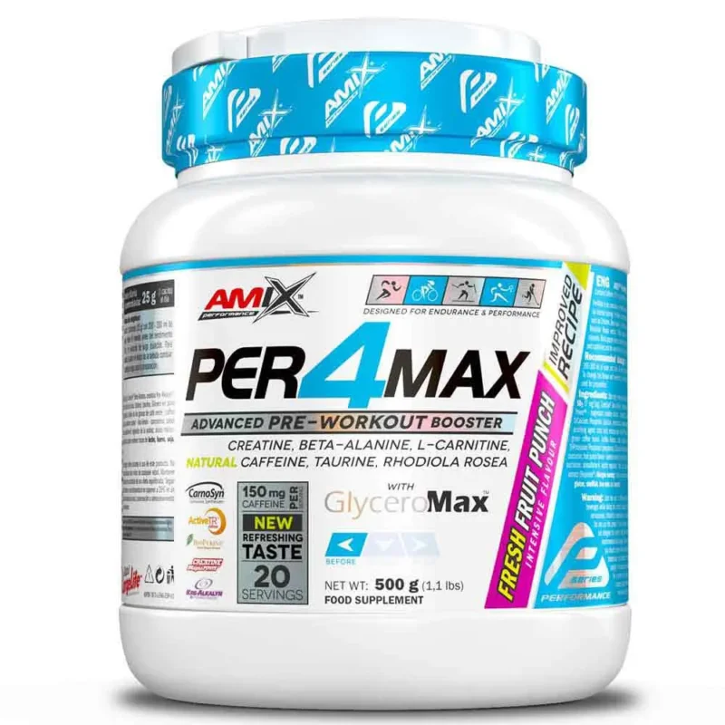 Amix Supplément Per4Max Punch Aux Fruits Frais 500g Retour Gratuit