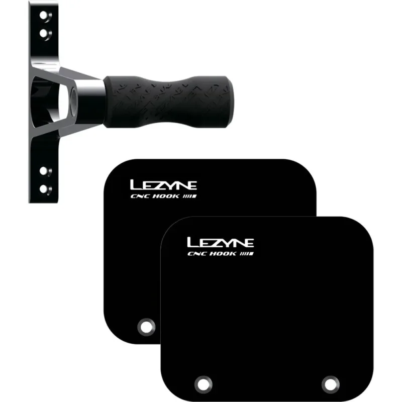 Lezyne Support mural pour vélo CNC Hook Commander Maintenant
