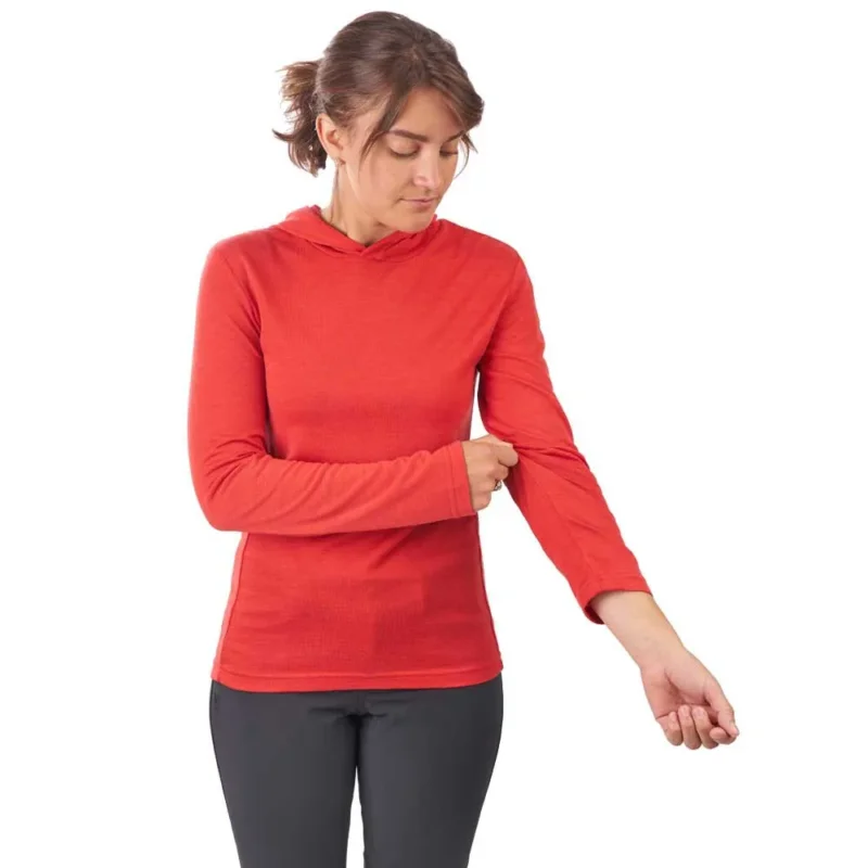 Dernier Modèle Chrome T-shirt à manches longues Merino Hoodie