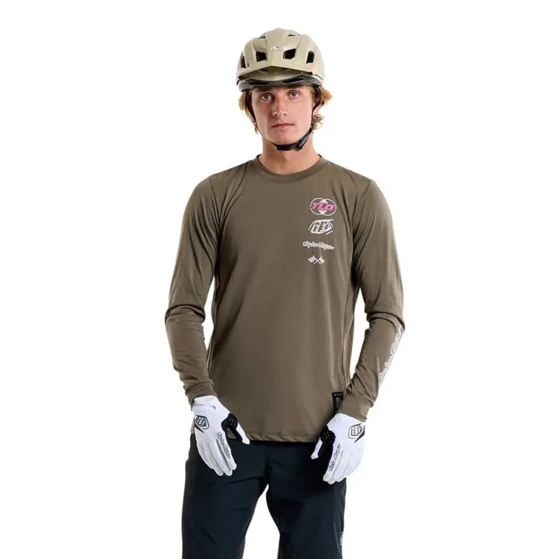 Pas Cher Troy Lee Designs T-shirt à manches longues Skyline Ride Worldwide