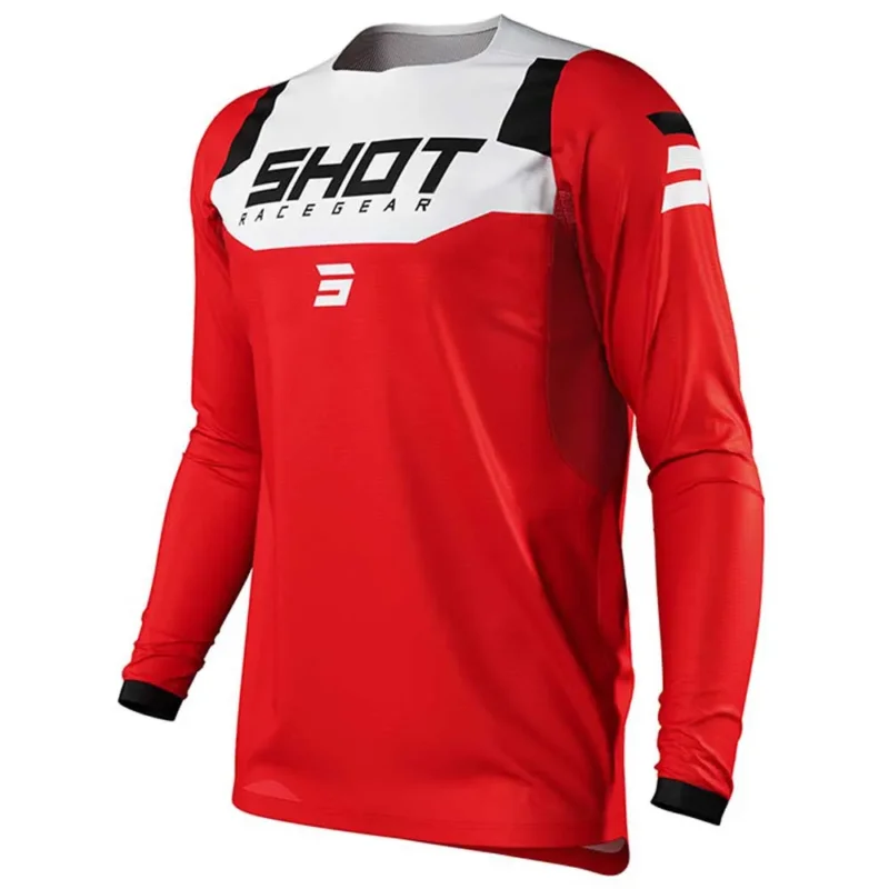 Authentique Shot Maillot à manches longues Contact Chase