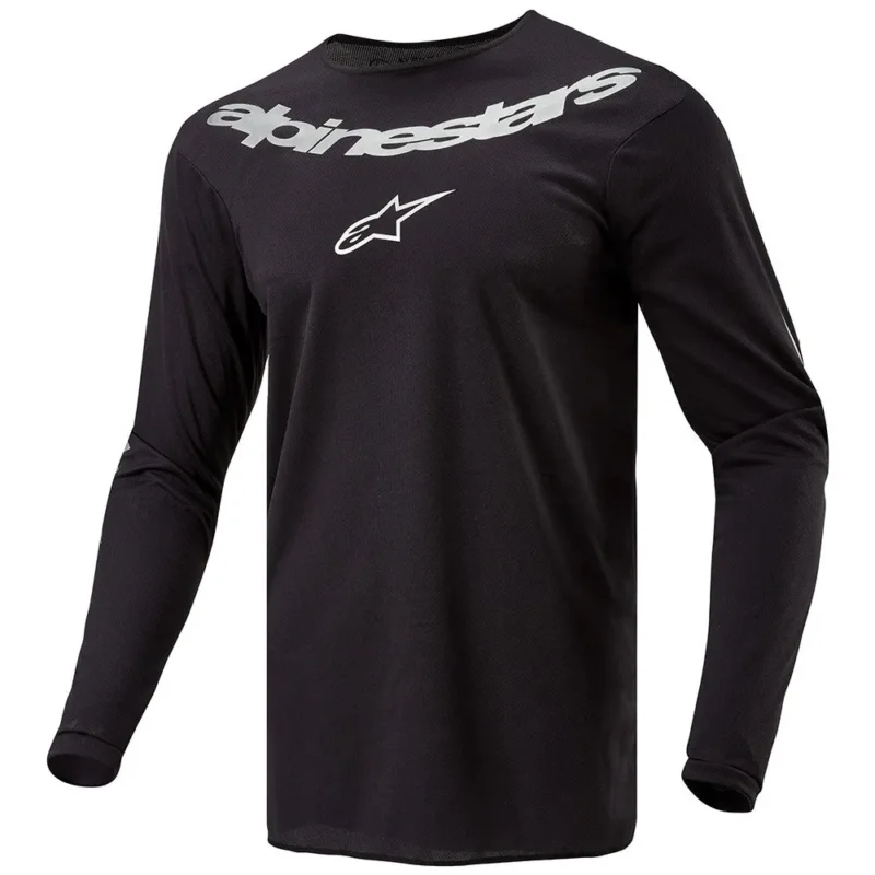 Offre Exclusive Alpinestars Maillot à manches longues Fluid Graphite