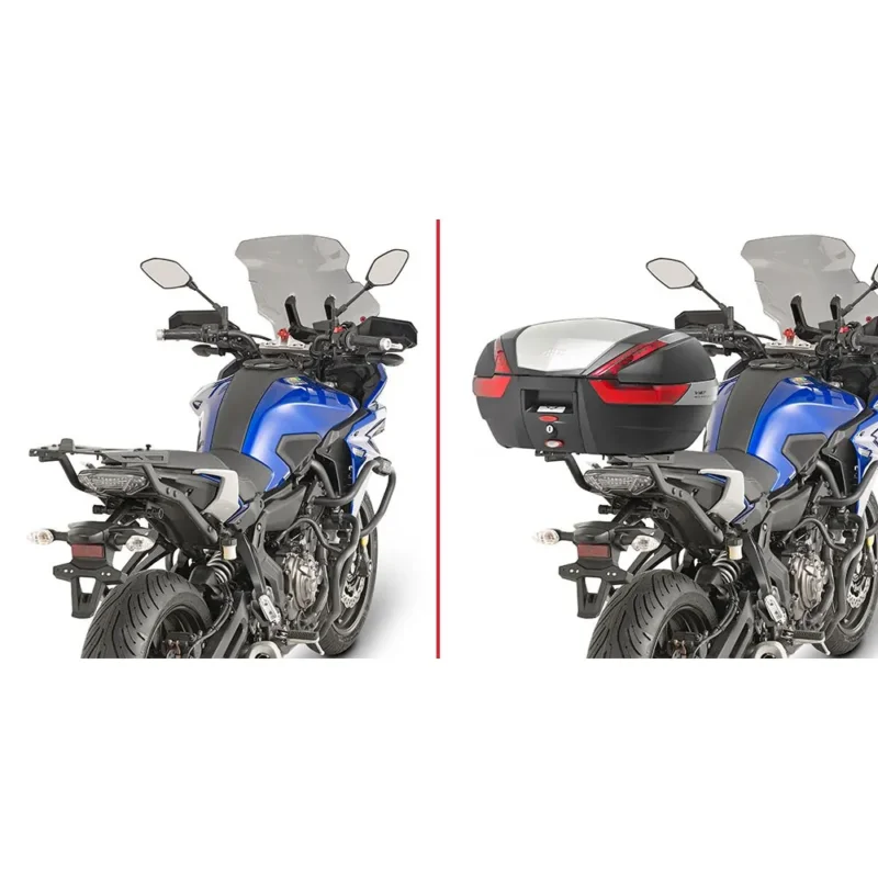 Nouvel Arrivage Givi Montage arrière du Top Case Monokey/Monolock Yamaha MT-07 Tracer/Tracer 700