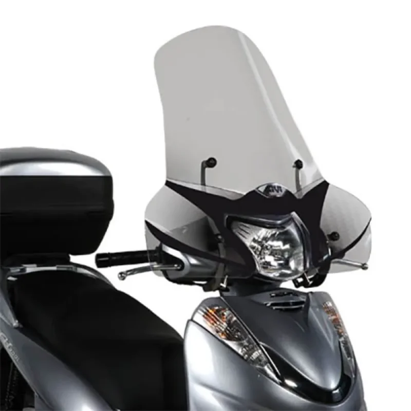 Livraison Express Givi Pare-brise 308A With Serigraphy Keeway Logik 125/150&Honda Vision 50/110&SH 300i&Yamaha D´Elight 125