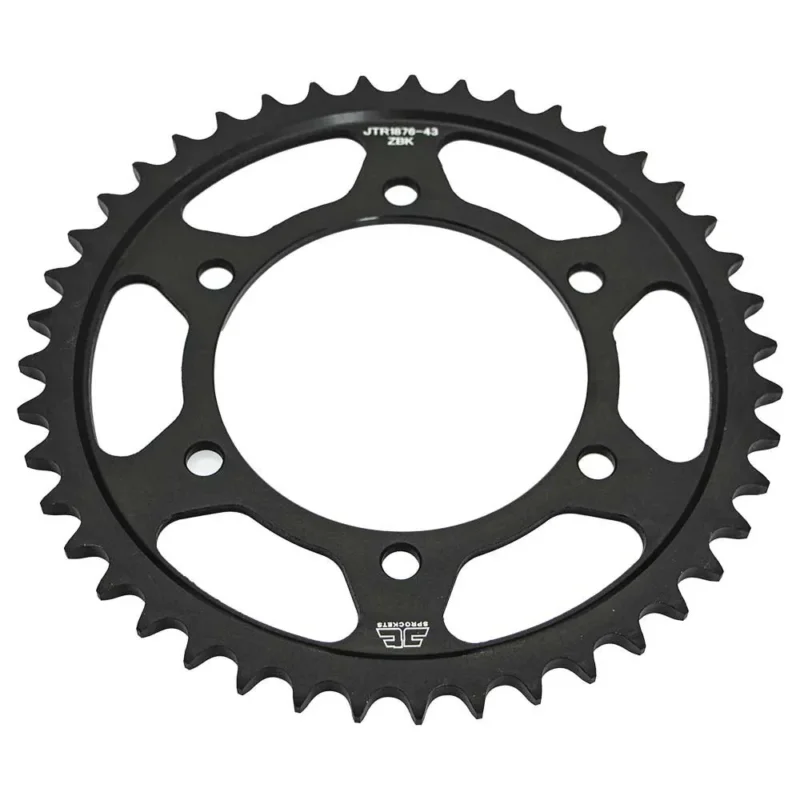 Prix Réduit Jt Sprockets Pignon arrière 525 JTR1876.43ZBK Steel