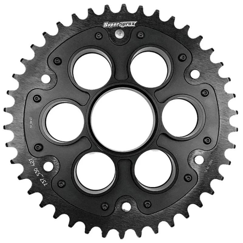 Supersprox Pignon arrière Stealth Ducati 525x43 RSA737525X43BLK Prix Promo