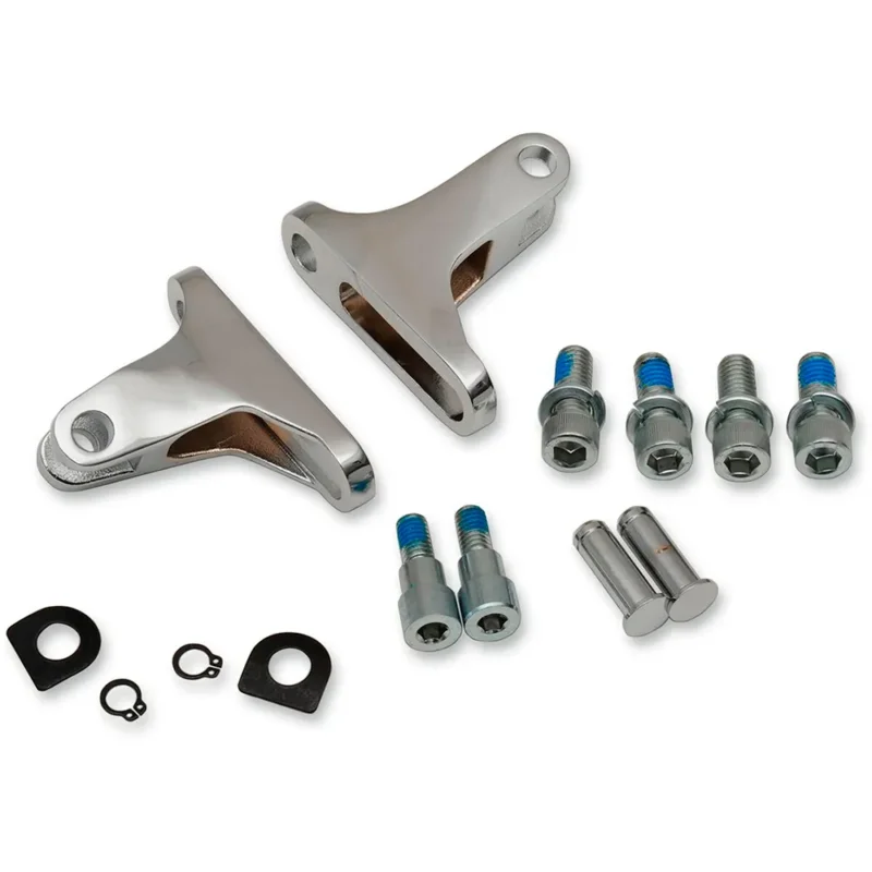Drag Specialties Plaque adaptatrice de repose-pieds Harley Davidson Flhr 1340 94-98/Flhr 1450 99-06/Flhr 1584 07-11 Quantité Limitée