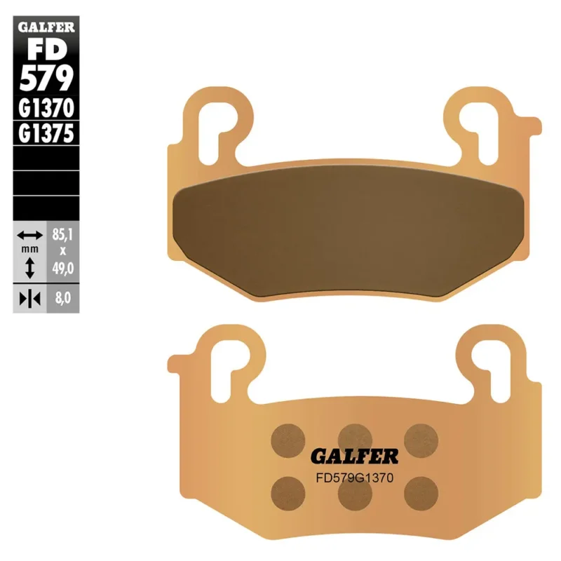 Galfer Plaquettes de frein FD579G1370 Authentique