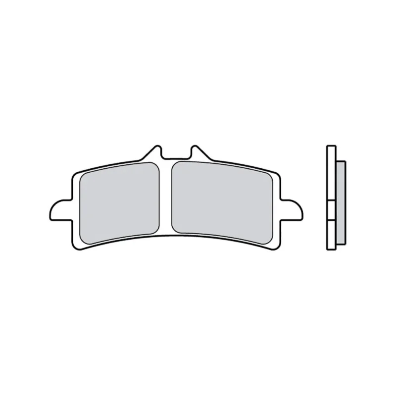 Brembo Plaquettes de frein frittées 07BB37RC Offre Spéciale