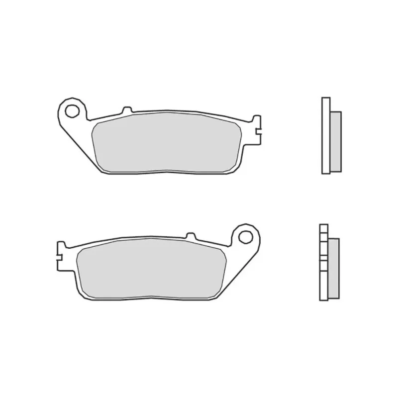Brembo Plaquettes de frein frittées 07HO41SA Marque