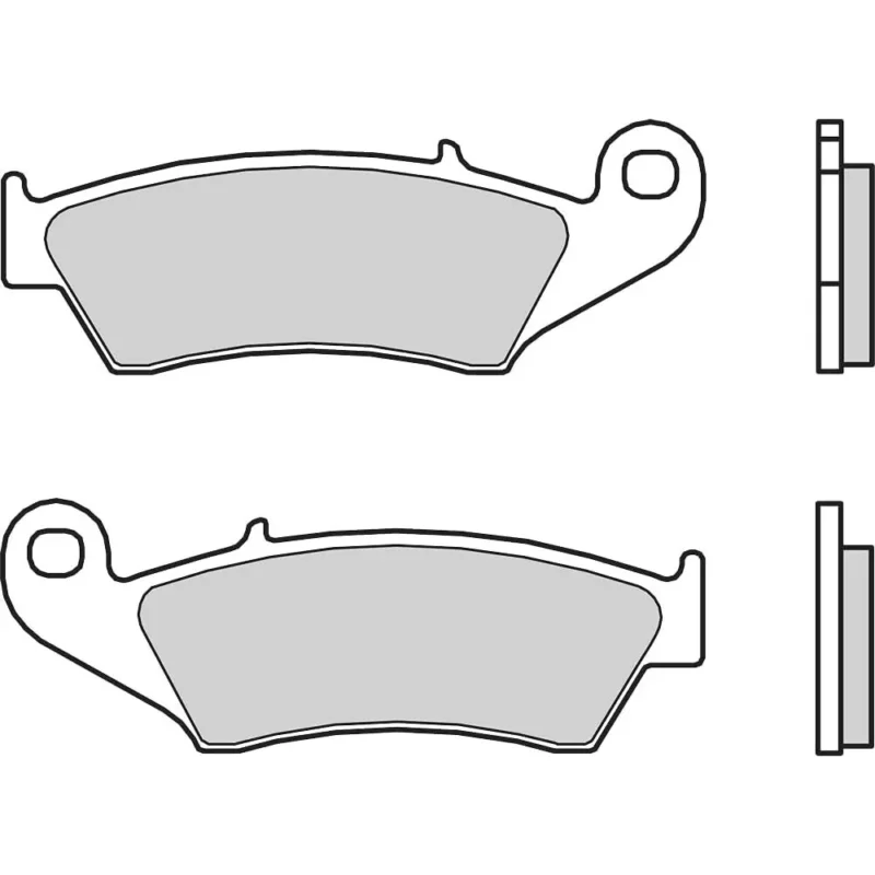 Pas Cher Brembo Plaquettes de frein frittées 07KA17SD