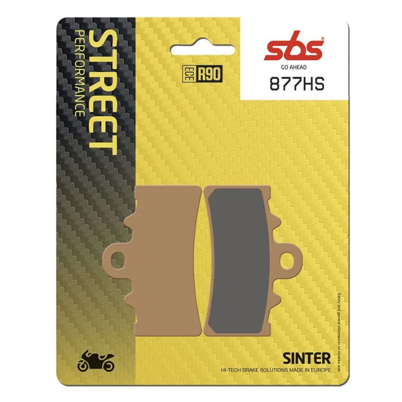 SBS Plaquettes de frein frittées 877HS Nouveauté