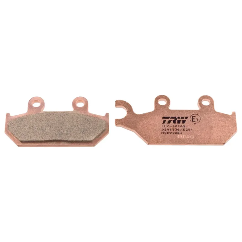 Expédié Aujourd'hui TRW Plaquettes de frein frittées Can Am Commander 1000 EFI 14-17/Commander 1000 R EFI 18-19 MCB908SI