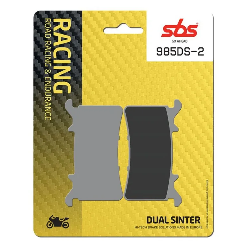 SBS Plaquettes de frein frittées Dual Dynamic Racing Concept 985DS-2 Super Prix