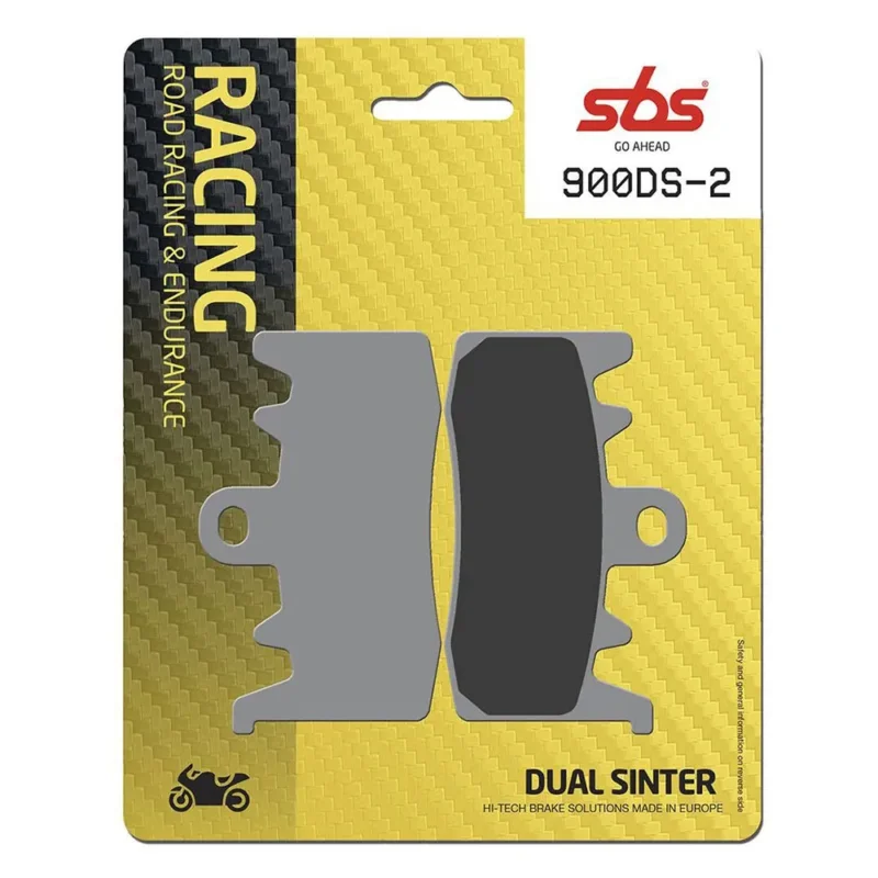 SBS Plaquettes de frein frittées Dual Road Racing Dynamic Racing Concept Hi-Tech 900DS-2 Offre Spéciale