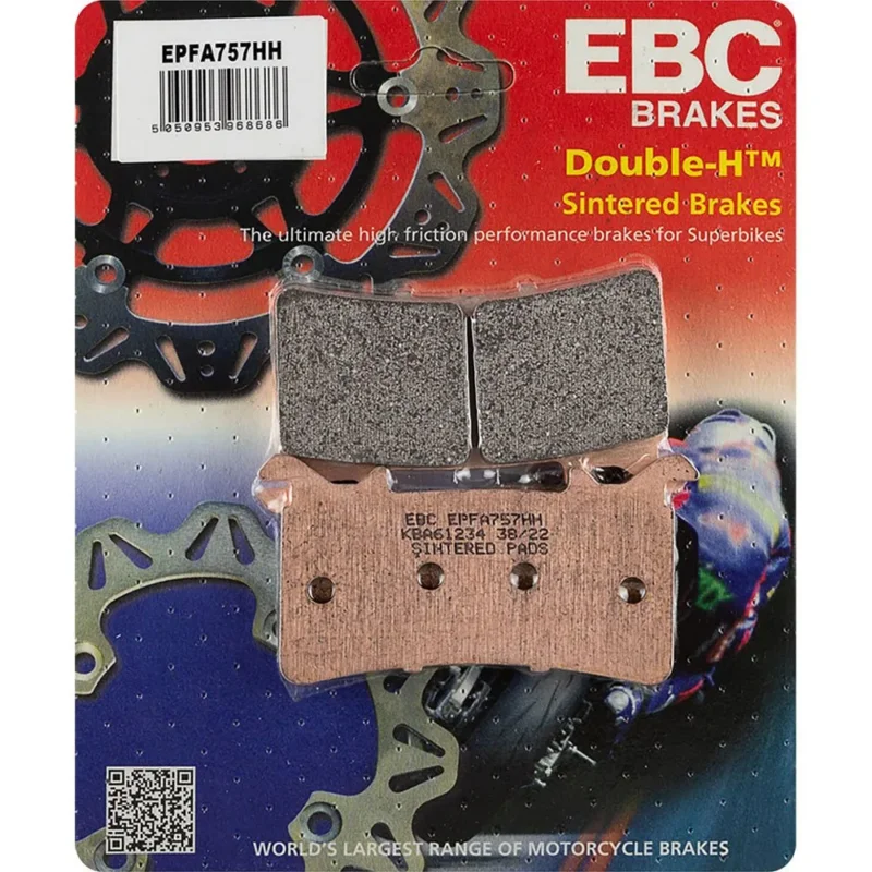 EBC Plaquettes de frein frittées Epfa Ext Pr EPFA757HH Populaire