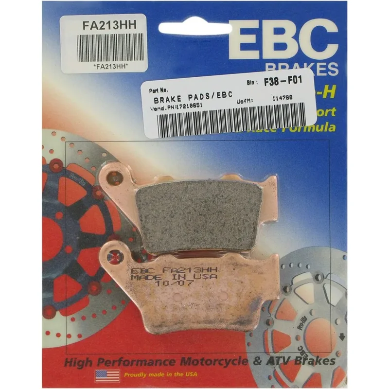 EBC Plaquettes de frein frittées FA-HH Series FA213HH Commander Maintenant