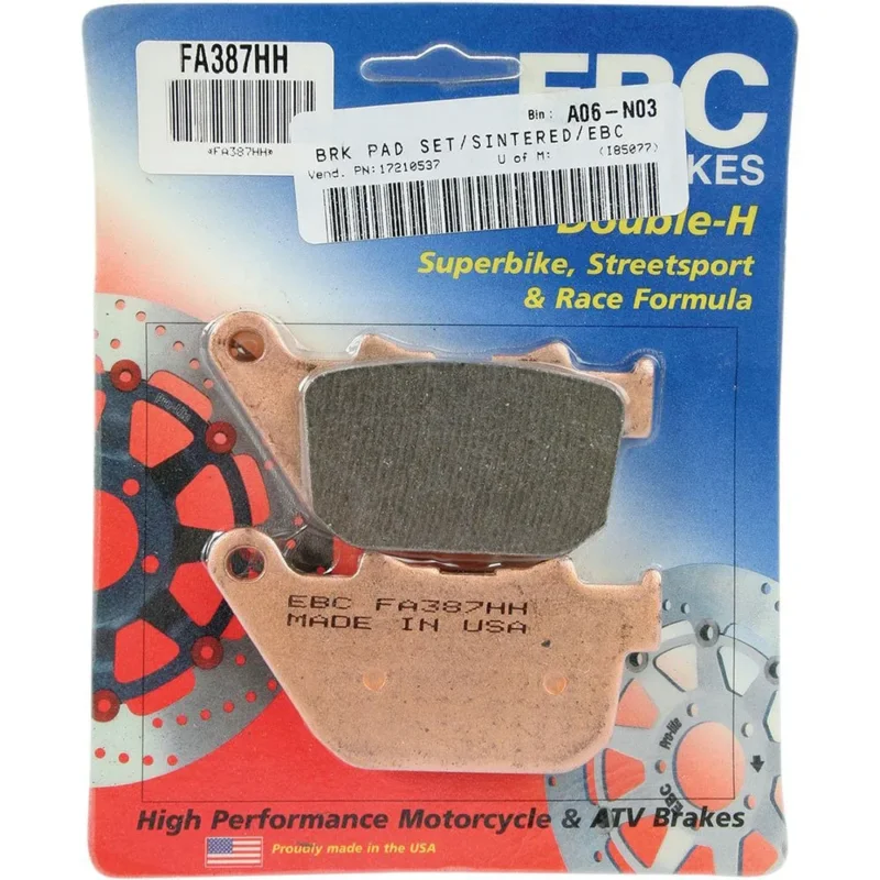 EBC Plaquettes de frein frittées FA-HH Series FA387HH Prix Promo