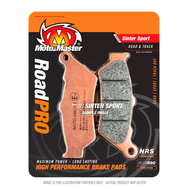 Quantité Limitée Moto-master Plaquettes de frein frittées Kawasaki Eliminator 500 ABS 24-26/EX 400 18-22/EX 400 ABS 18-23