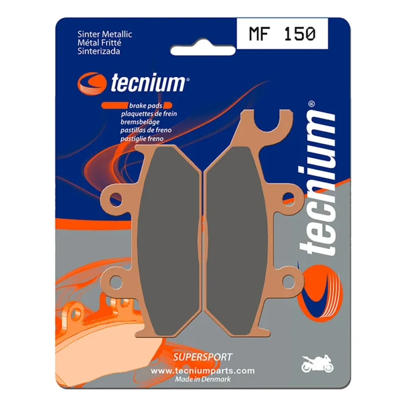 Livraison Express Tecnium Plaquettes de frein frittées MF150