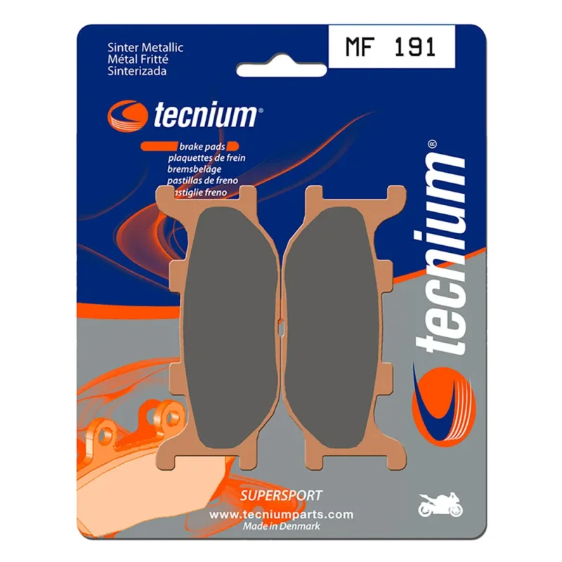 Offre Spéciale Tecnium Plaquettes de frein frittées MF191