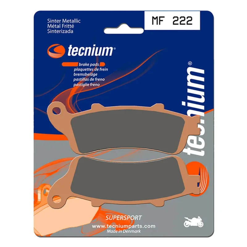 Prix Réduit Tecnium Plaquettes de frein frittées MF222