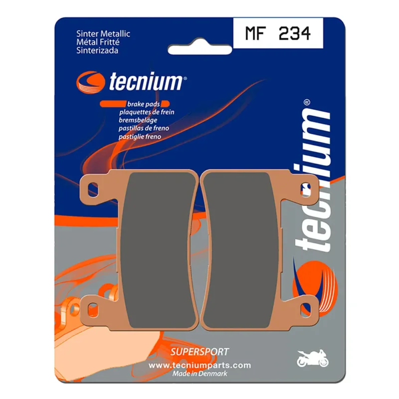 Tecnium Plaquettes de frein frittées MF234 Remise