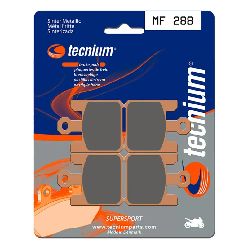 Tecnium Plaquettes de frein frittées MF288 Acheter Direct