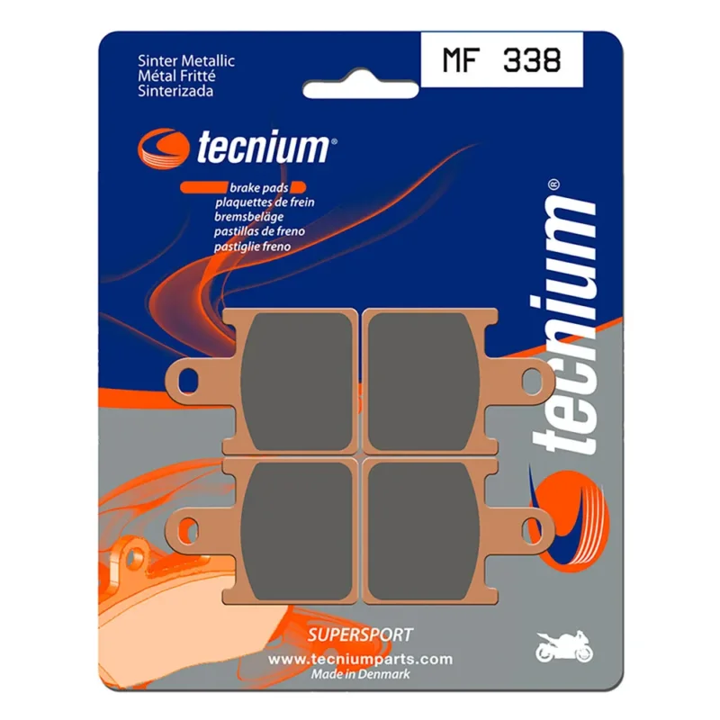 Tecnium Plaquettes de frein frittées MF338 Jusqu'à Épuisement Des Stocks