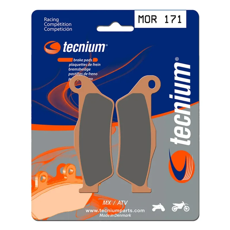 Tecnium Plaquettes de frein frittées MOR171 Vente Directe