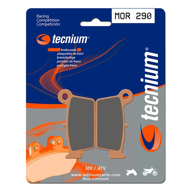 Tecnium Plaquettes de frein frittées MOR290 Authentique